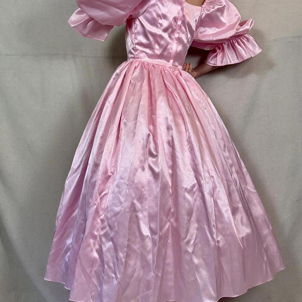 Vintage 80s Princess Gown - Picture 2 of 8